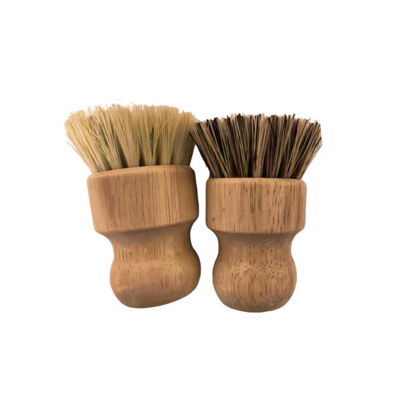 Wood Pot Scrub Brush
