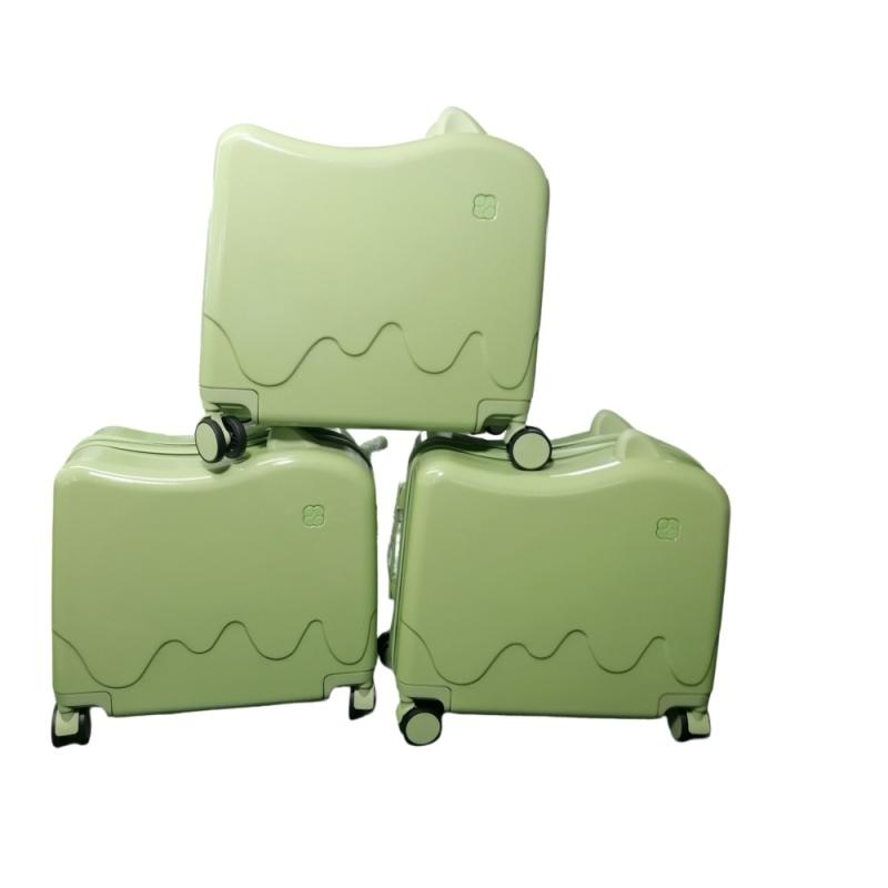 Kids Ride-on Luggage with Spinner Wheels Suitcase